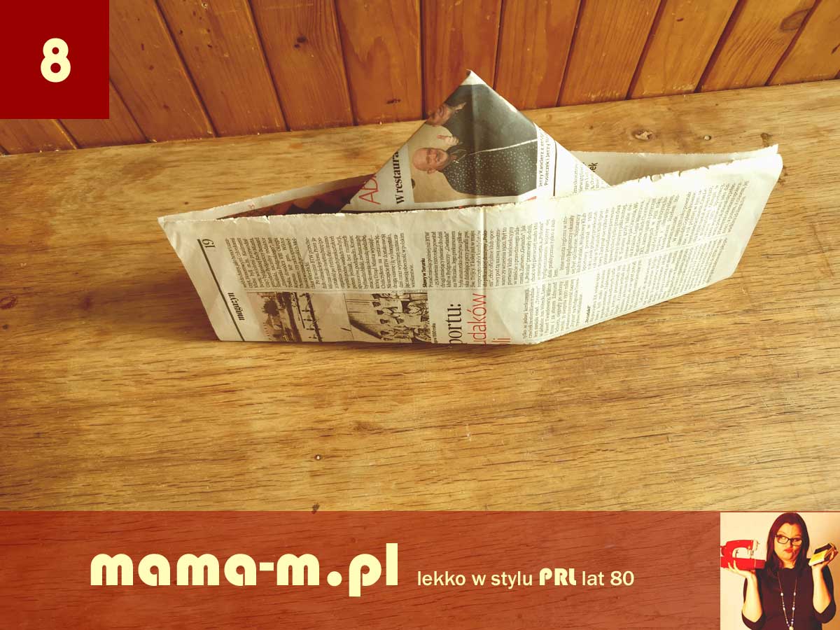 Czapki Z Papieru Pomysły Plastyczne Czapka z papieru znana od dziecka. Lata 80 PRL. - Mama Murawska